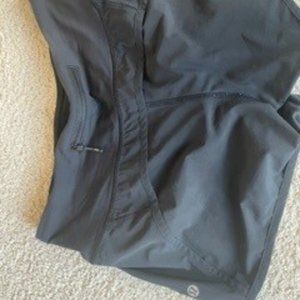 Lululemon Lulu Speed Up Short Black Sz 4